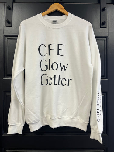 CFE White Crewneck Sweater