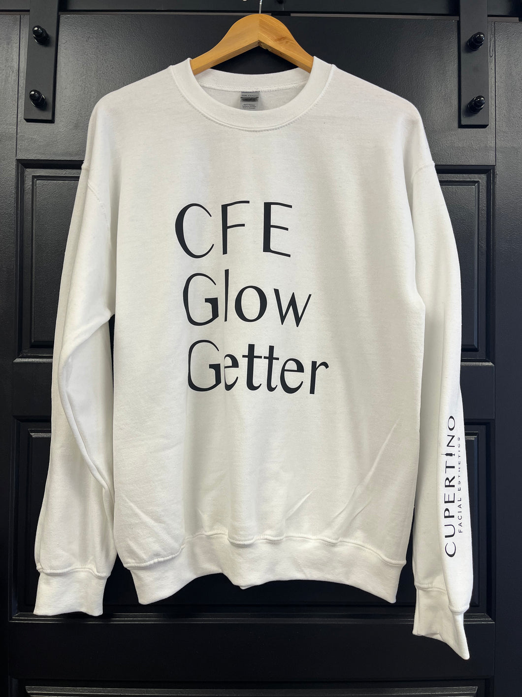 CFE White Crewneck Sweater